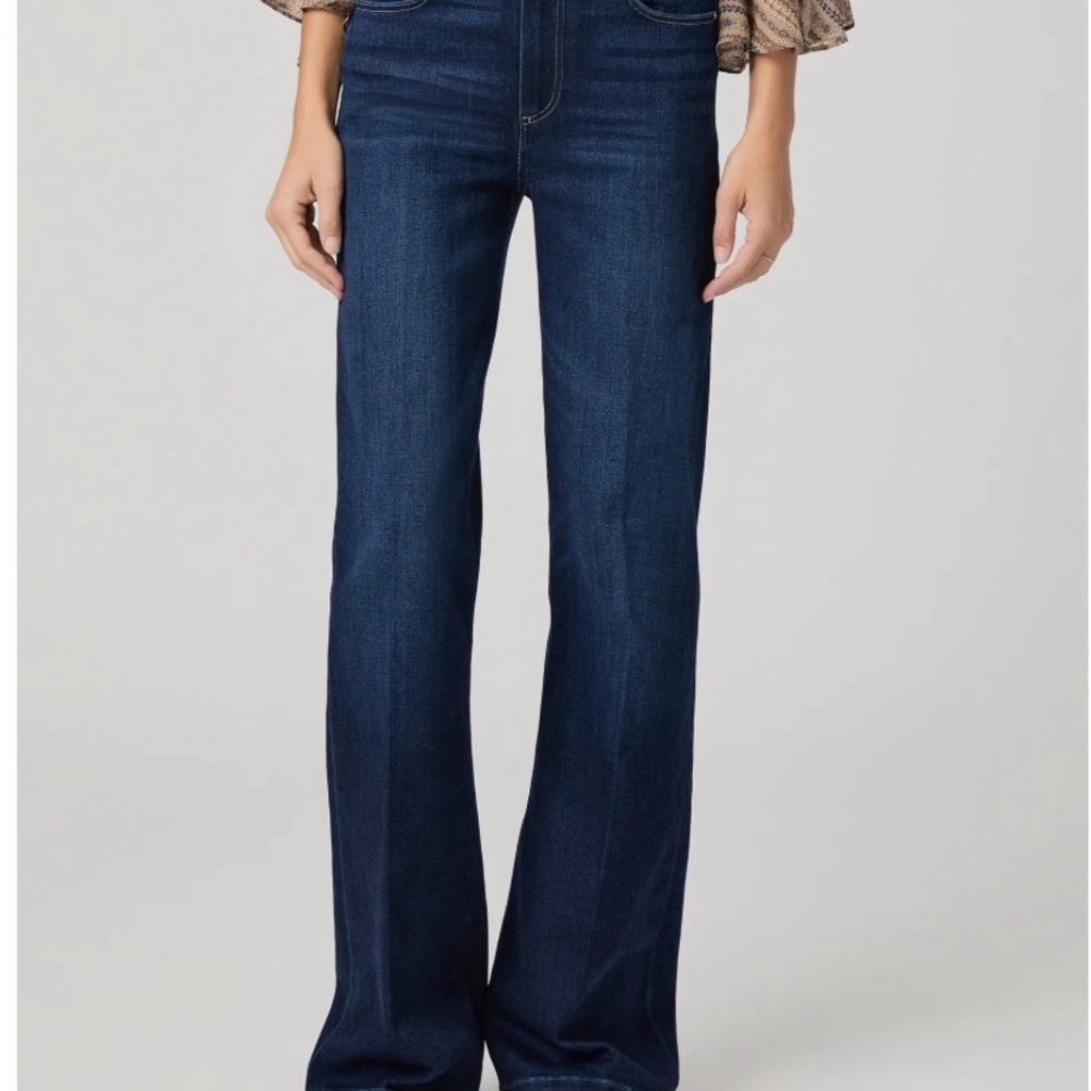 Leenah Wide Leg Jean - Waterloo
